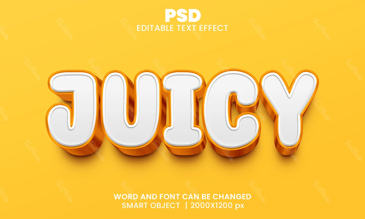 Juicy Text Effect