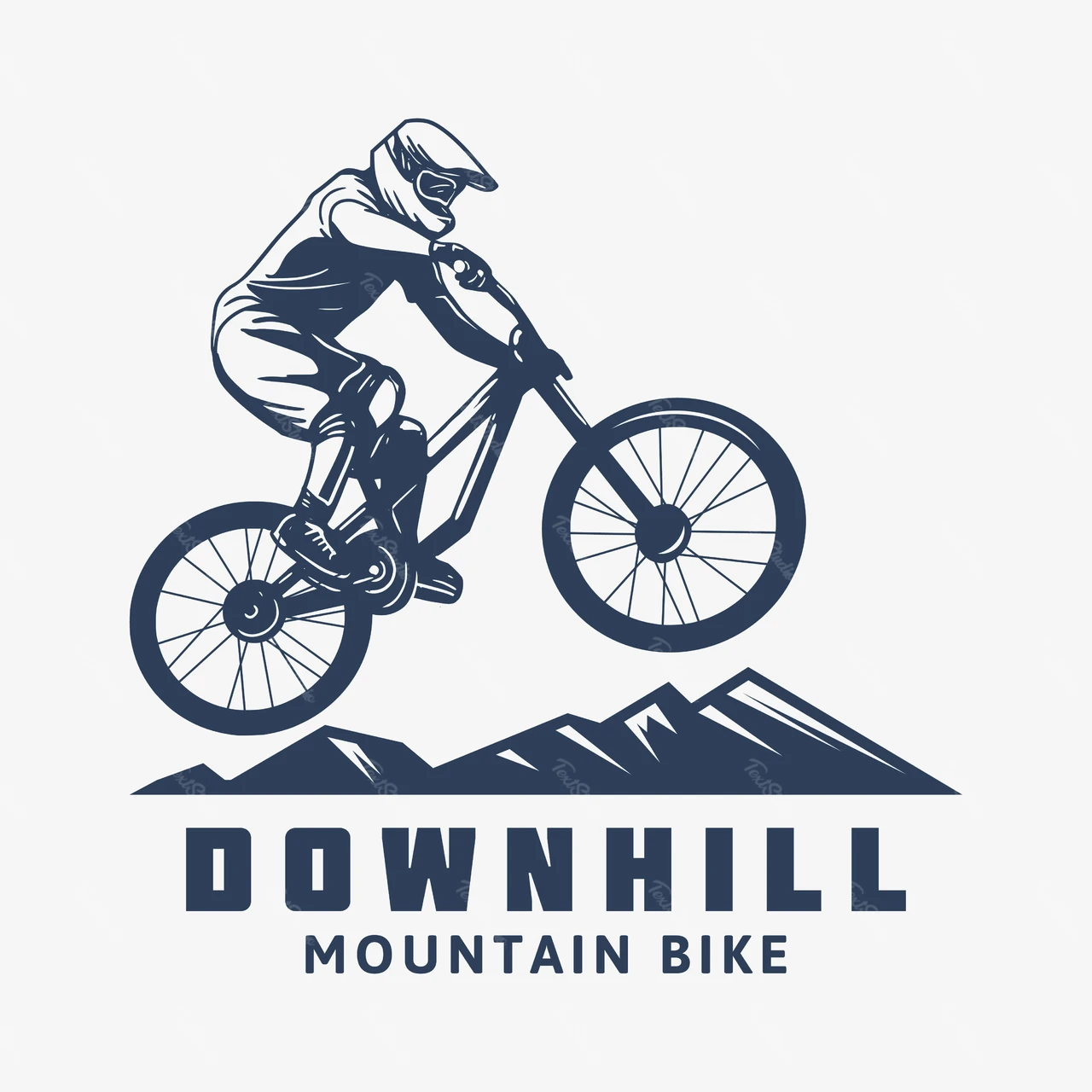 ヴィンテージ・マウンテンバイクのロゴデザイン