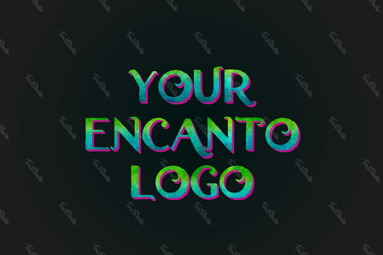 Logotipo do desenho animado Encanto