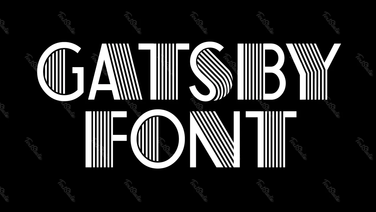 Schriftart Gatsby