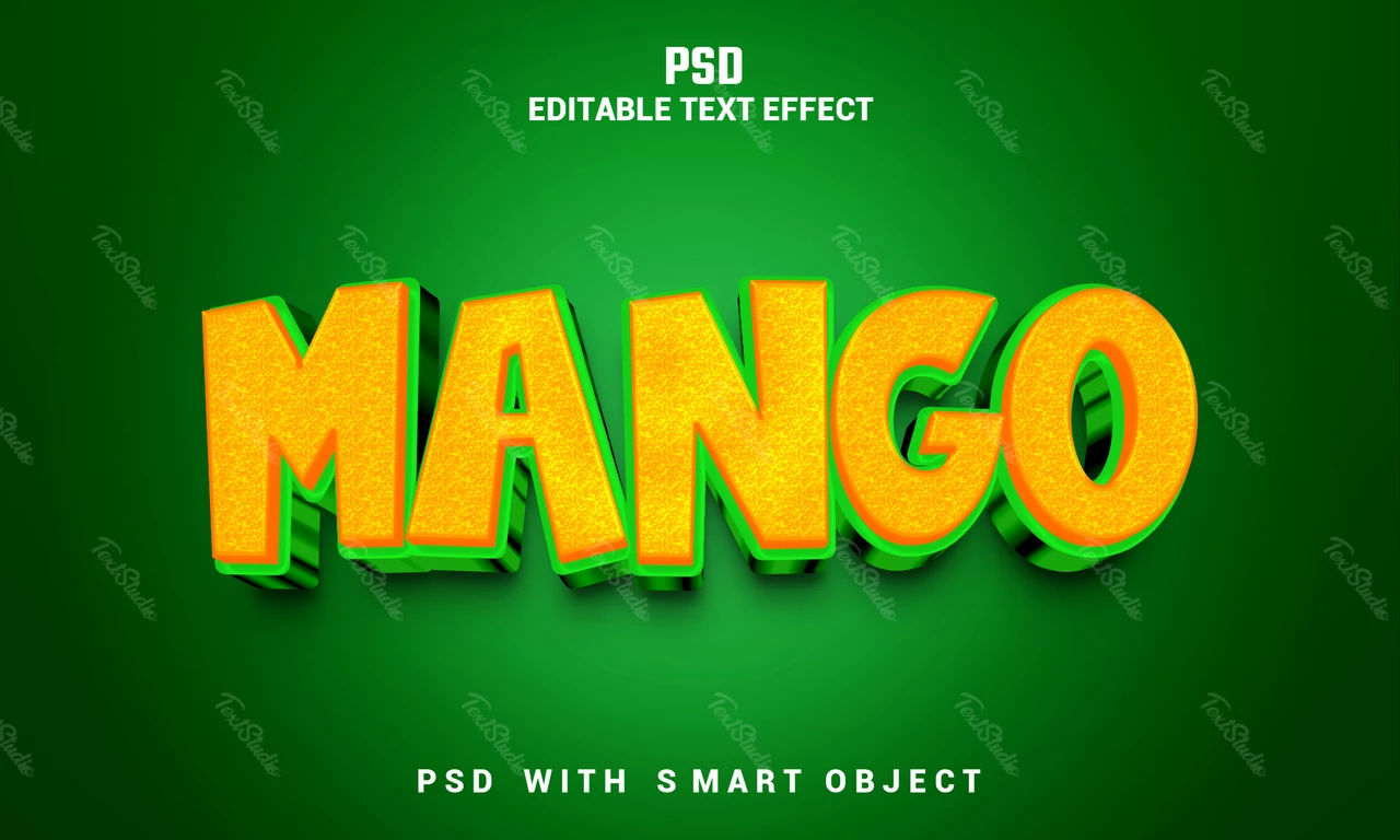 Mango Text Effect