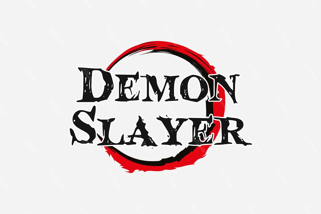 Demon Slayer Logo Coloring Demon Slayer Logo Coloring