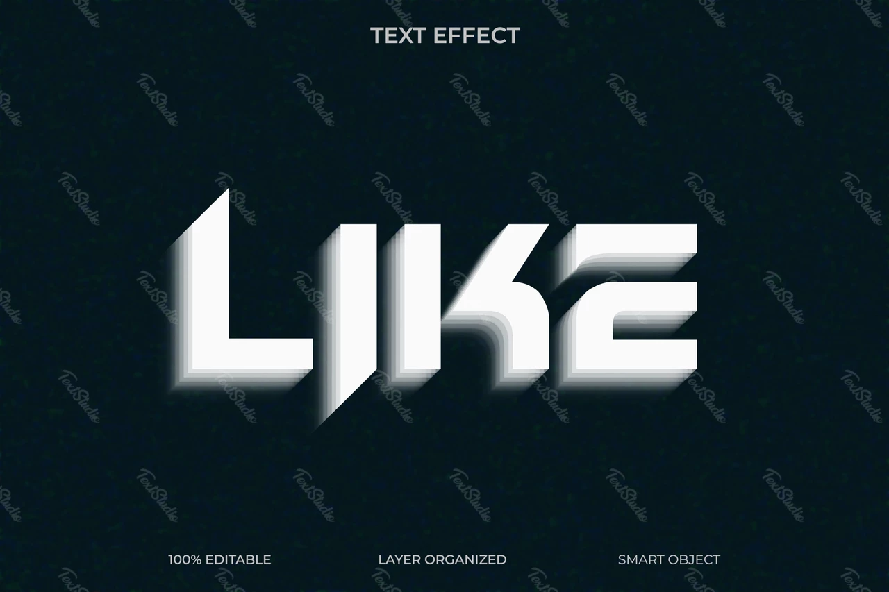 Zoals letterstijleffect