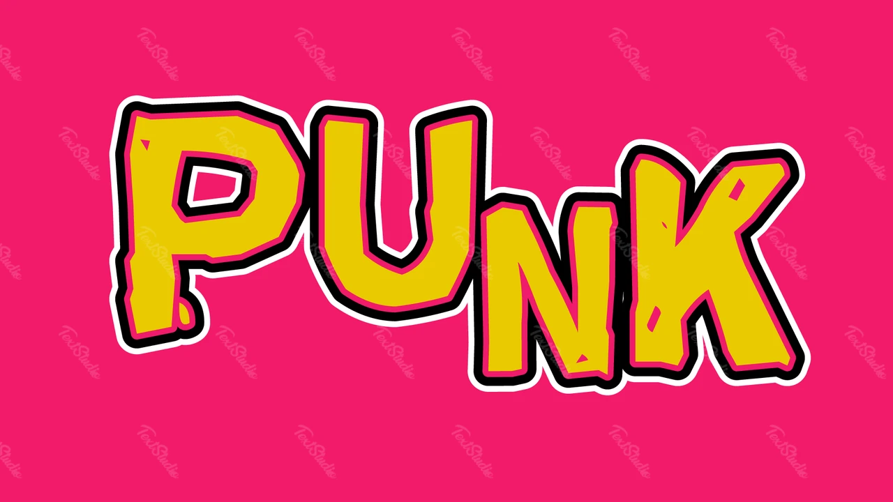 Punk Text Effect