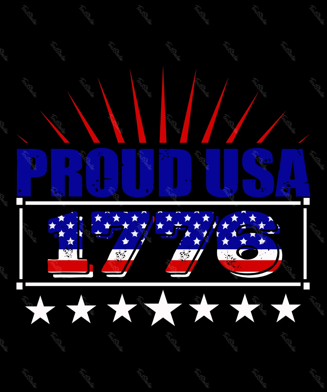 Proud USA 1776