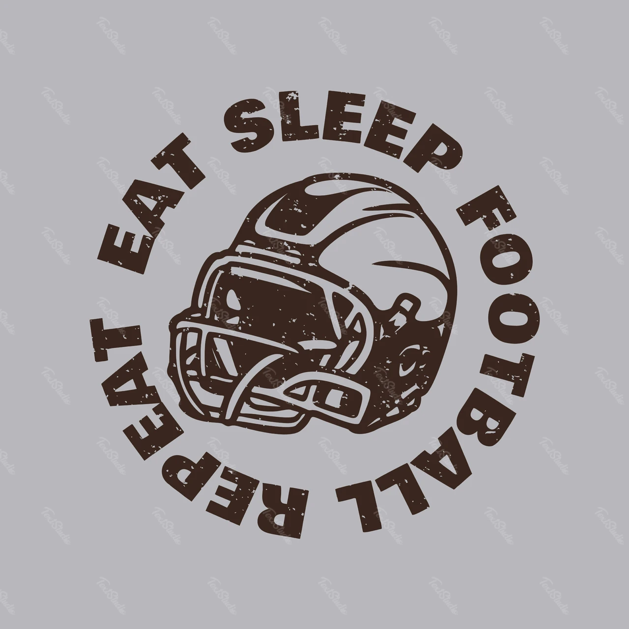 Vintage Sports Typography Design