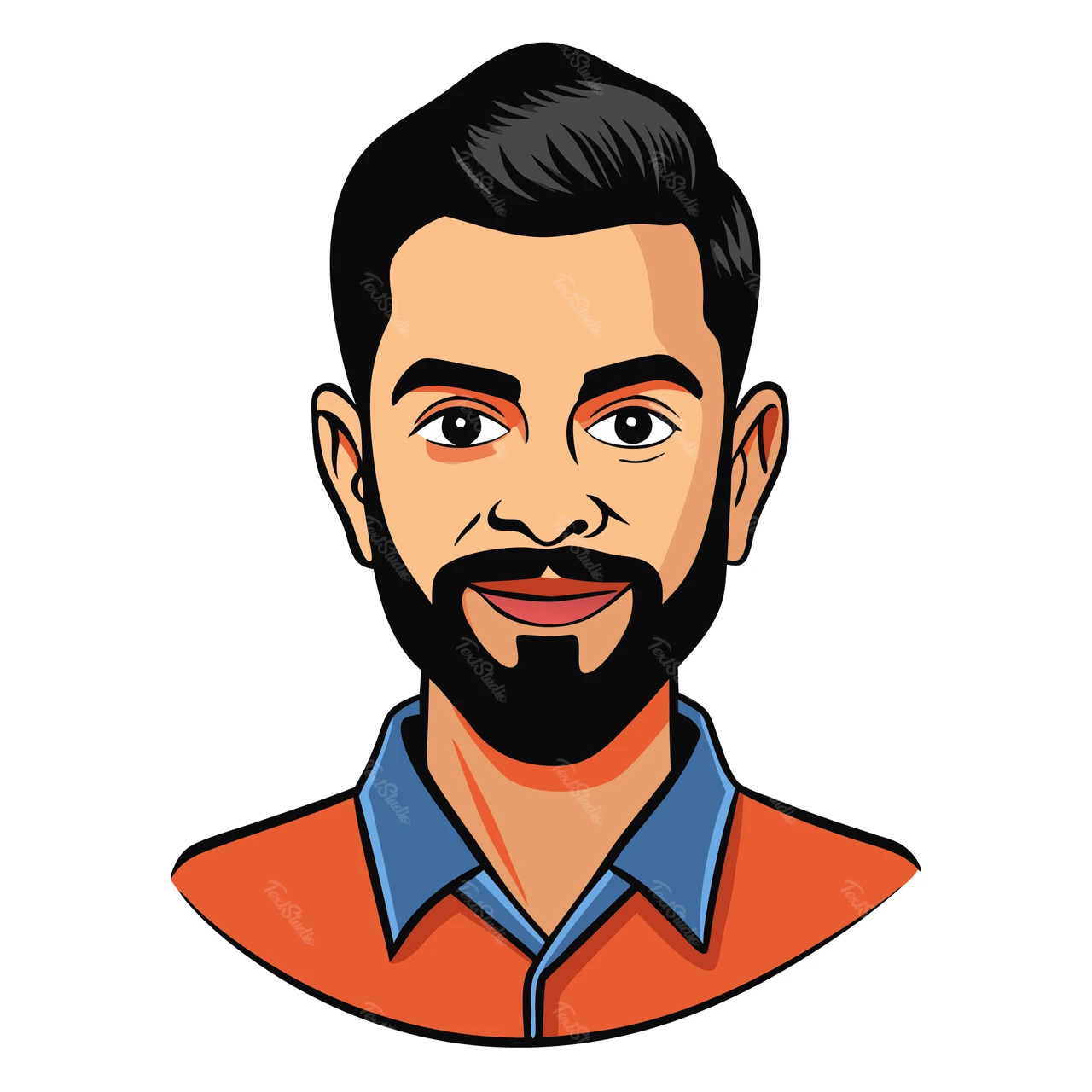 Flat Design Character Illustration