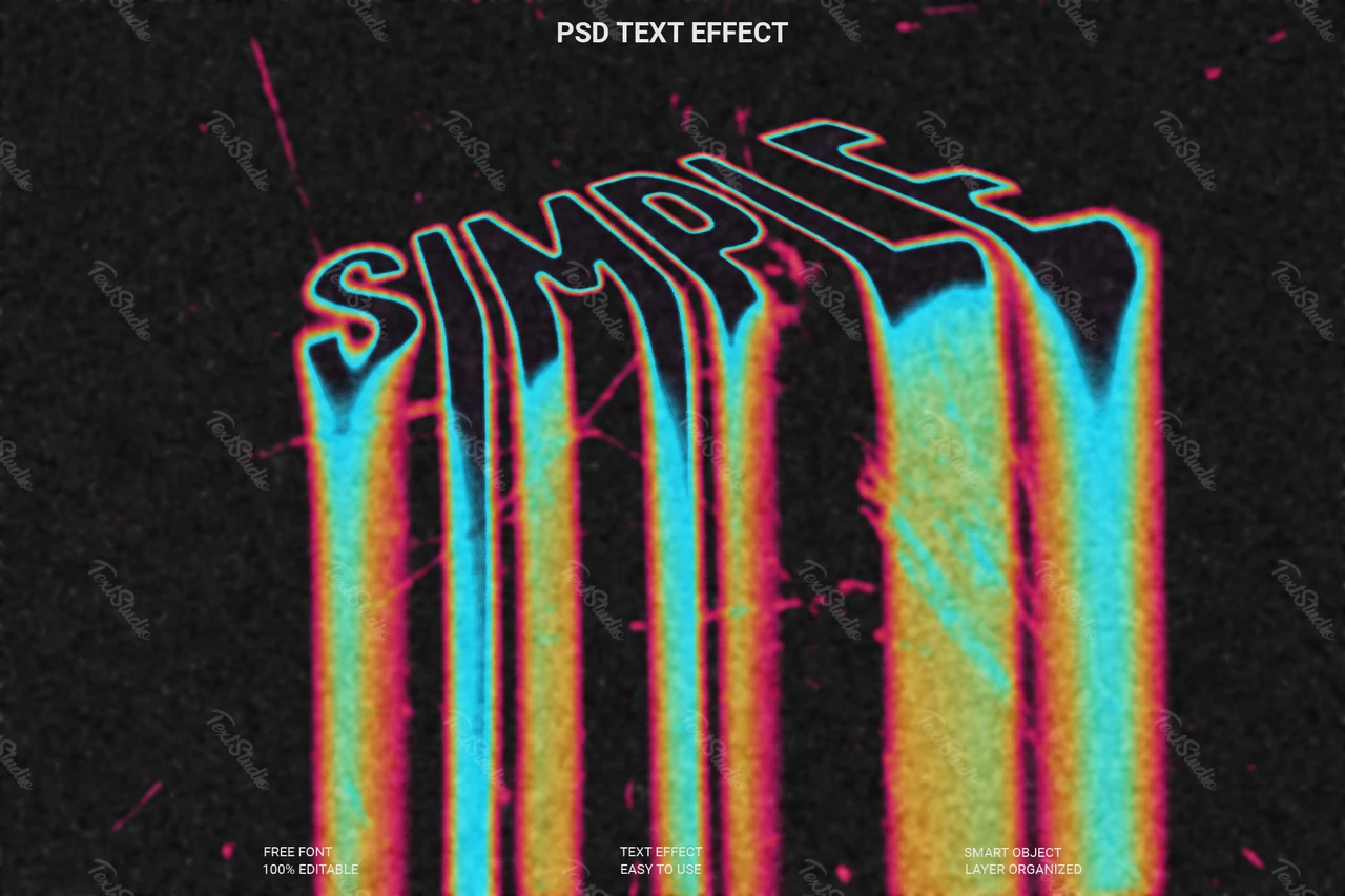 Simple Text Style Effect