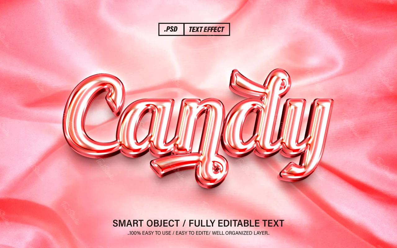 Candy Text Style Effect
