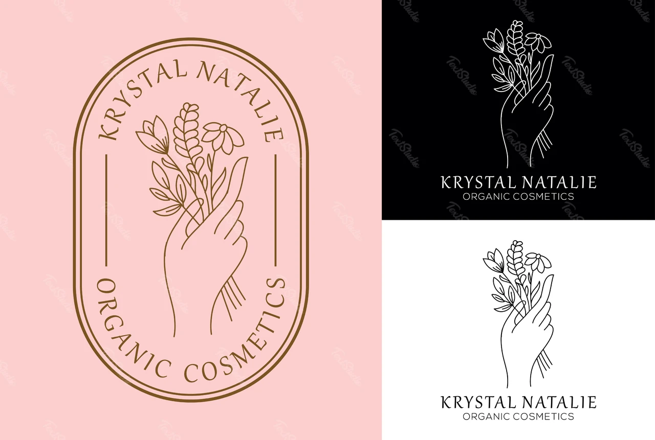 Minimalist Logo for Organic Cosmetics Brand