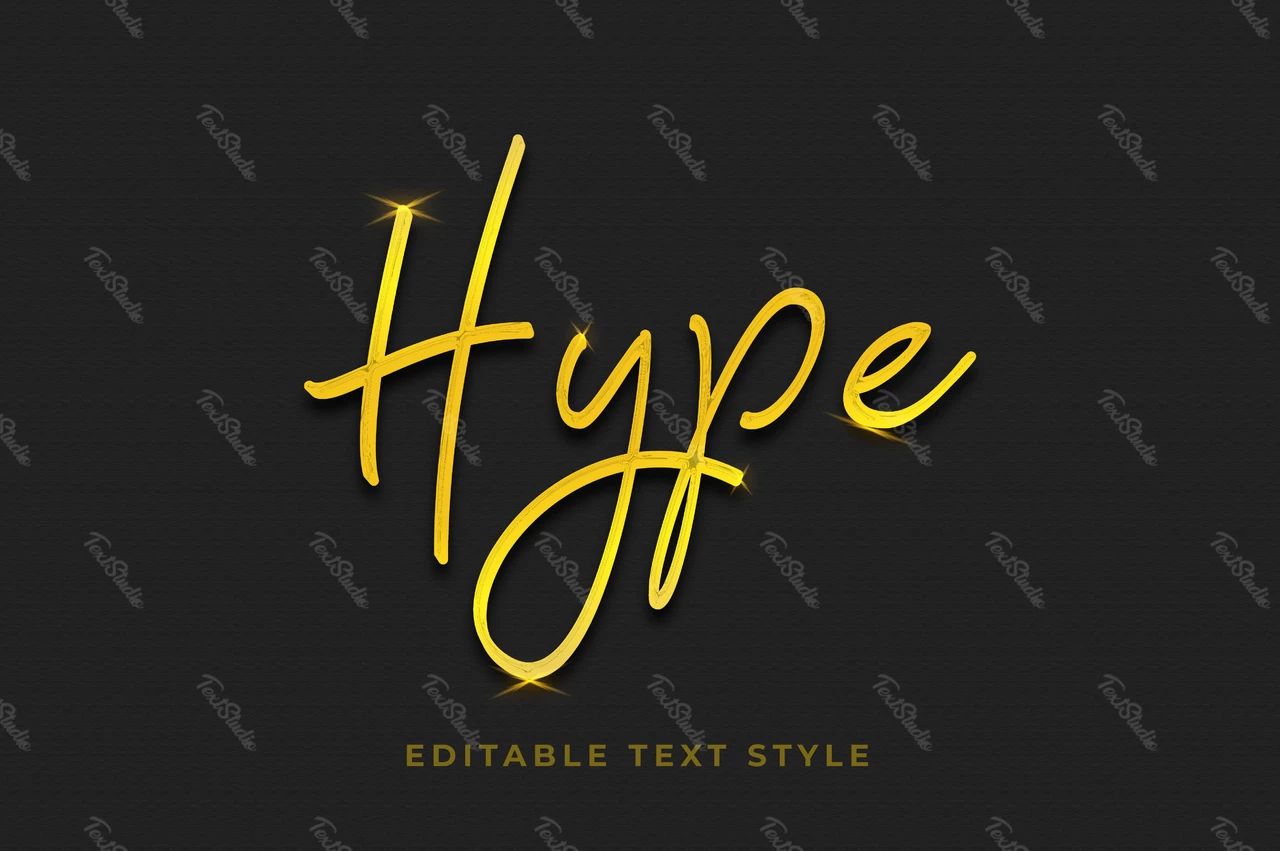 Hype Text Effect