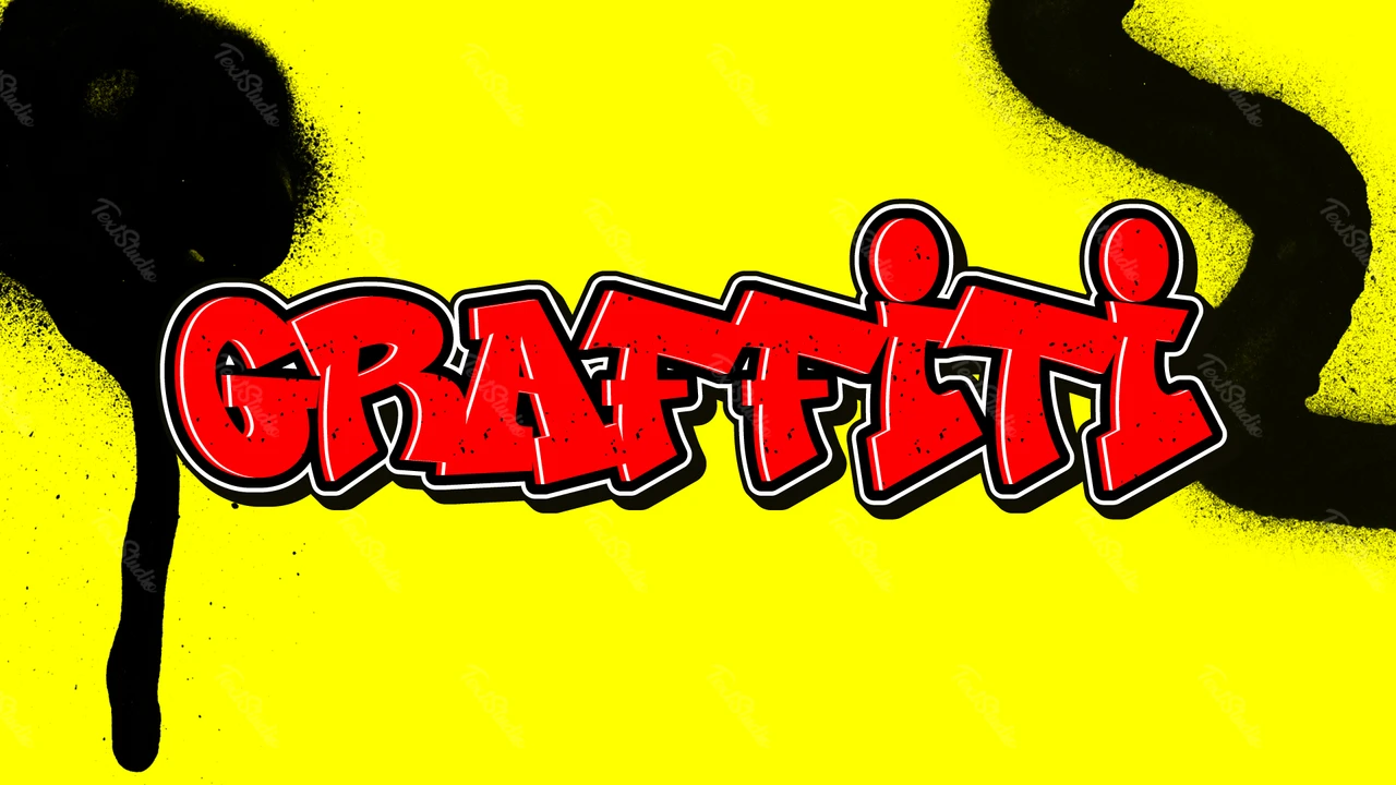 Effet de texte graffiti Ref