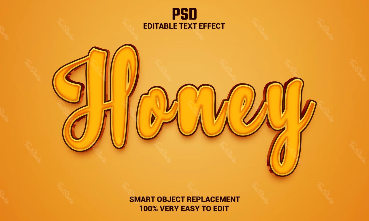 Honey Text Effect