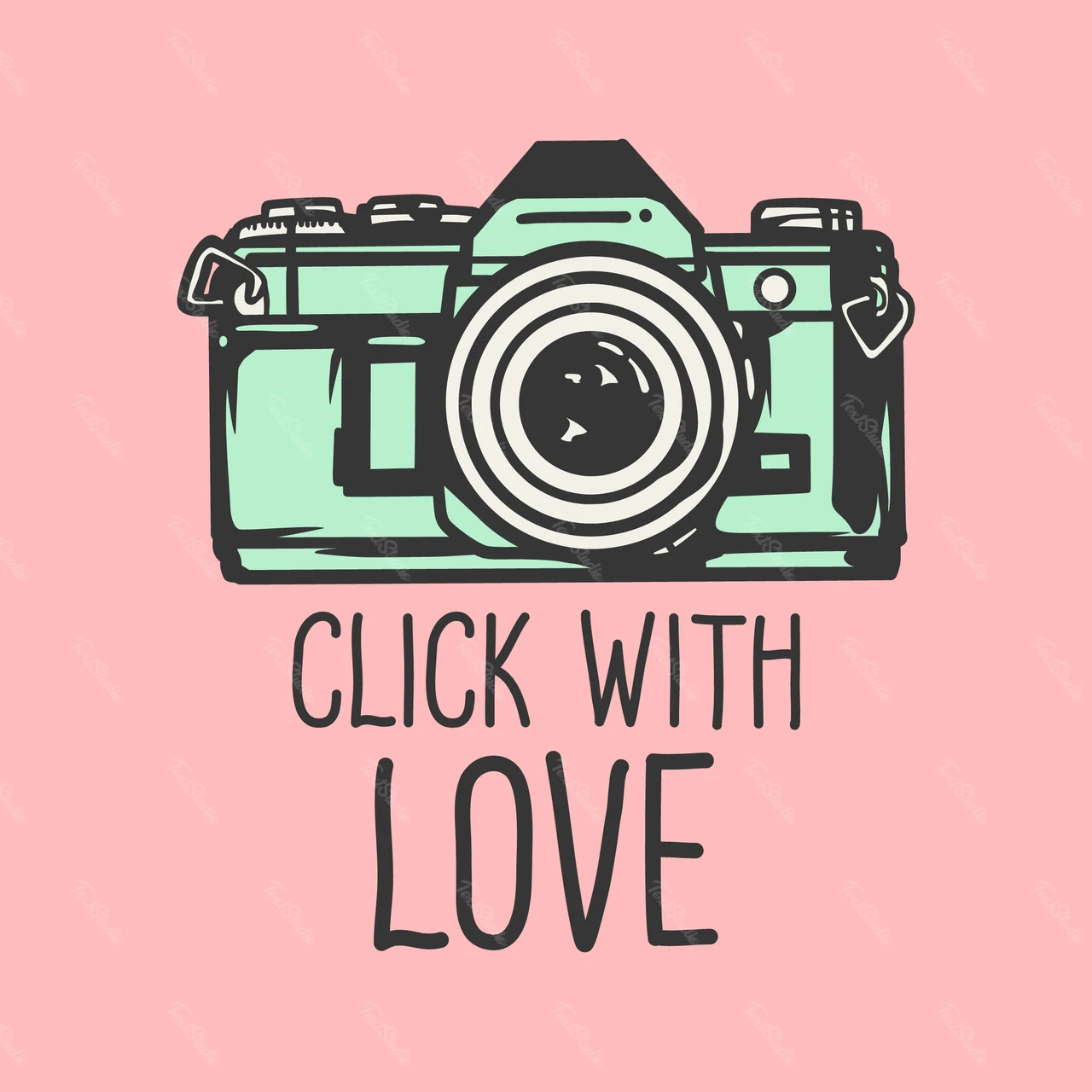 Hand-Drawn Vintage Camera Illustration