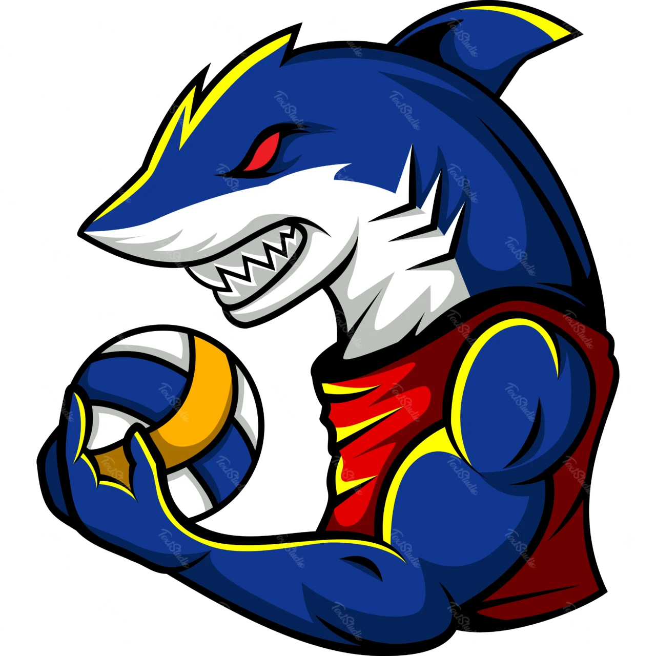 Mascot Logo Design for Sports Team