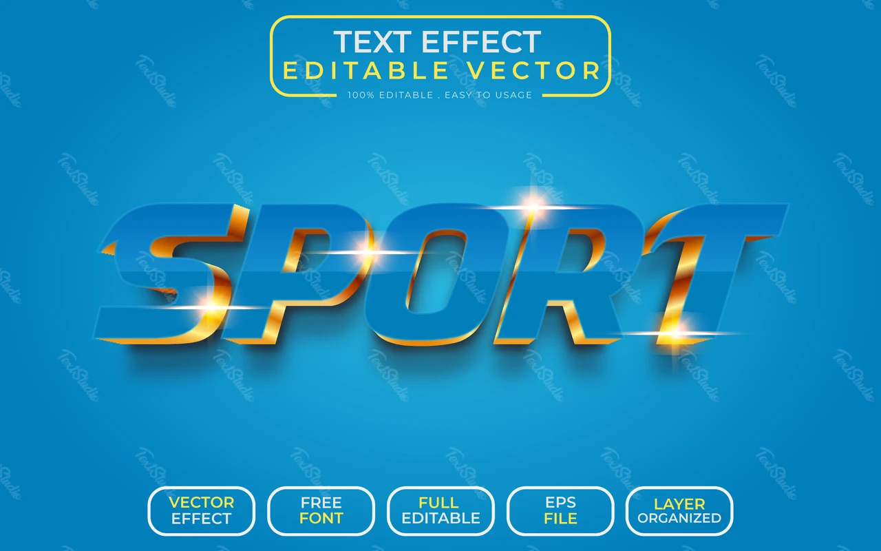 Sport Text Effect