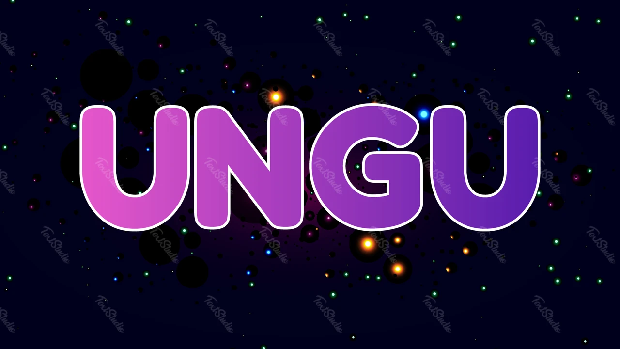 Efeito de texto Ungu