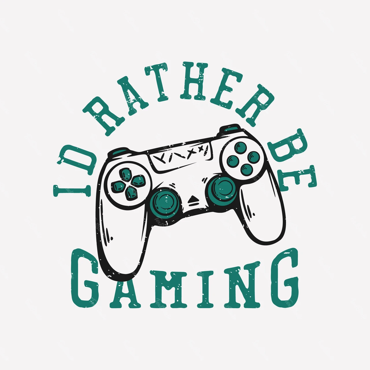 Vintage Gaming Quote Design