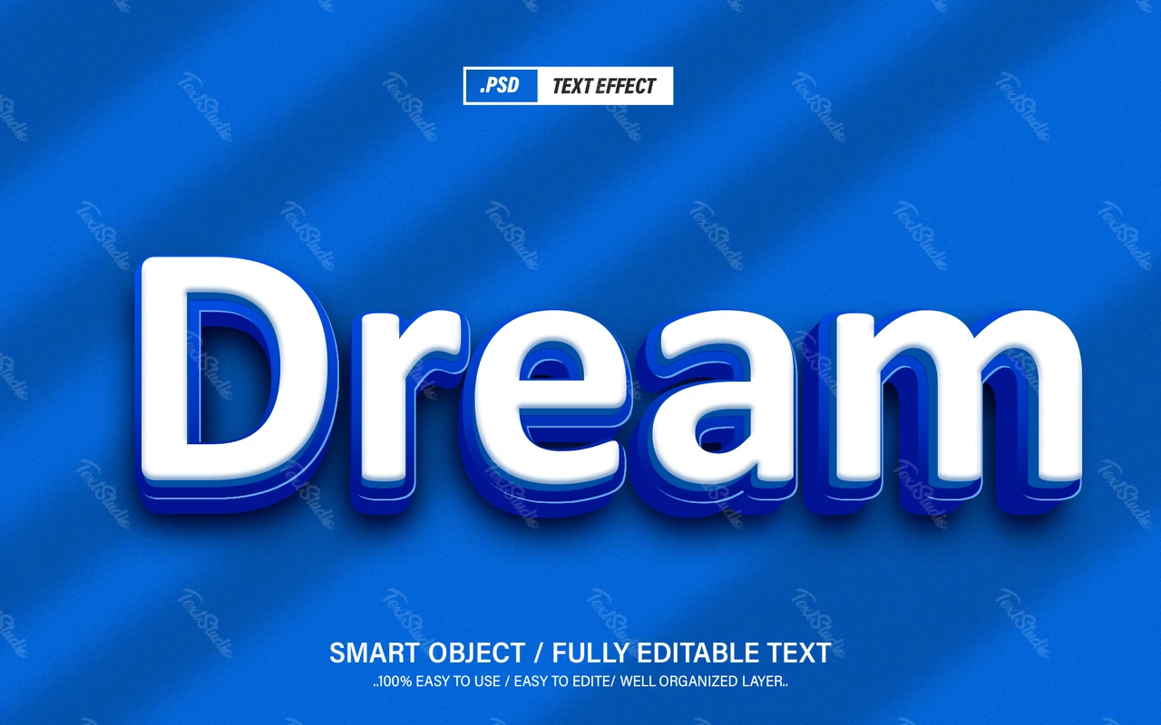 Dream Text Style Effect