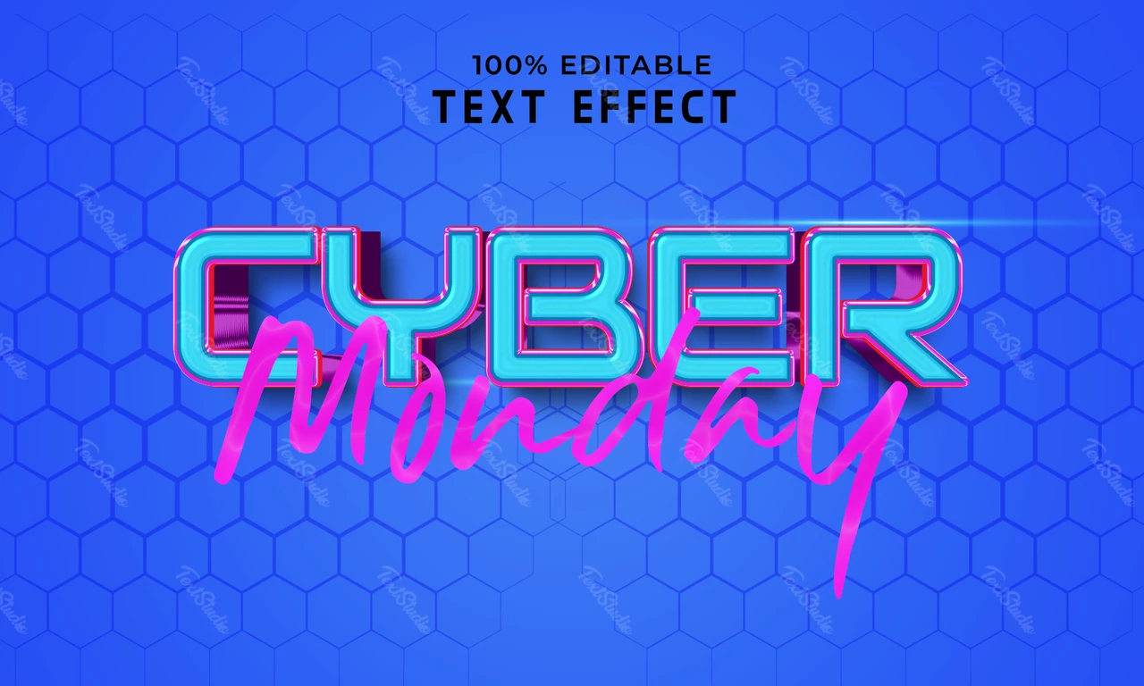 Efeito de texto cibernético