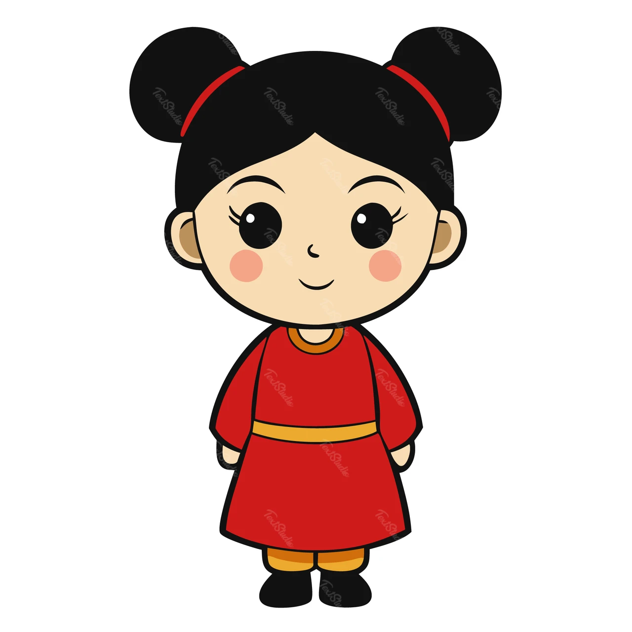 Cute Cartoon Character Illustration