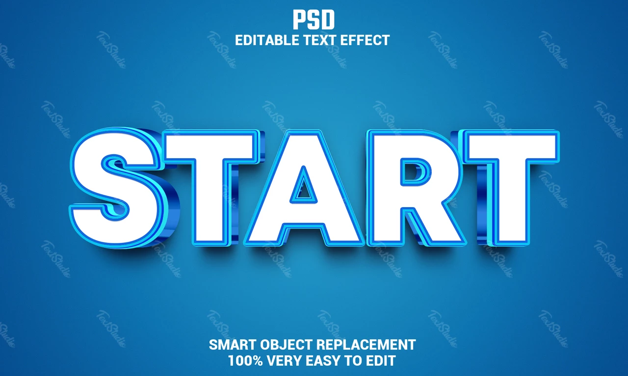 Start Text Effect
