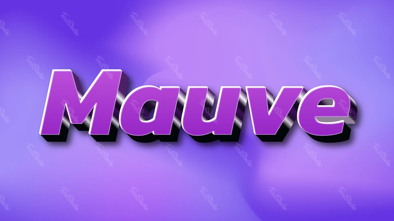 3d lila text-effekt