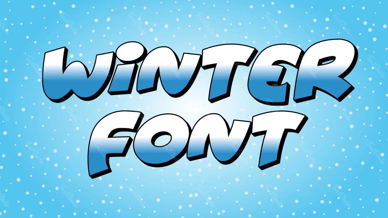 Winter Font