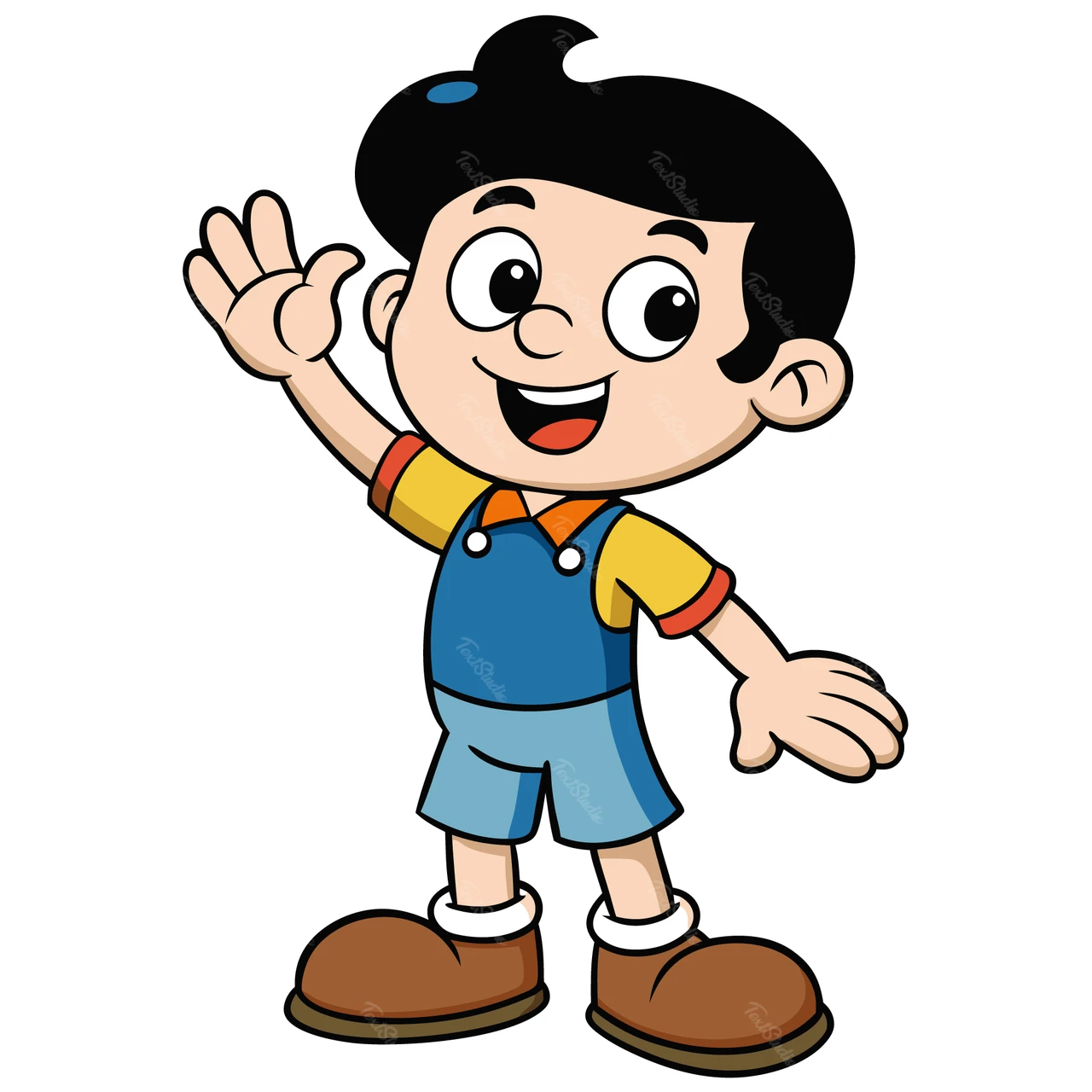 Cartoon-Charakter Illustration