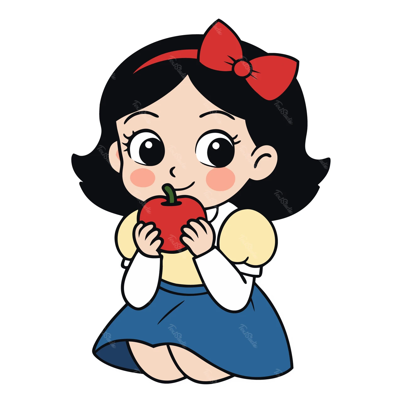 Cute Cartoon Character Illustration
