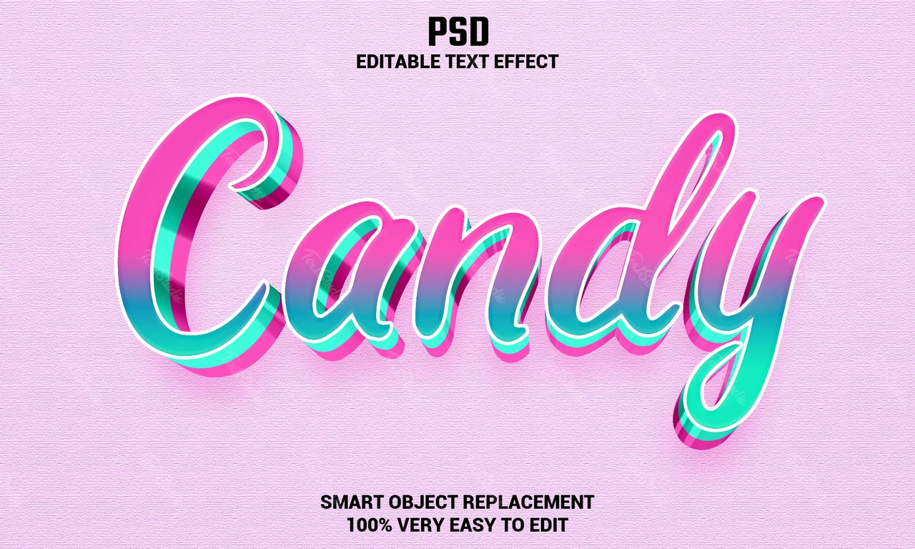 Candy Text Effect