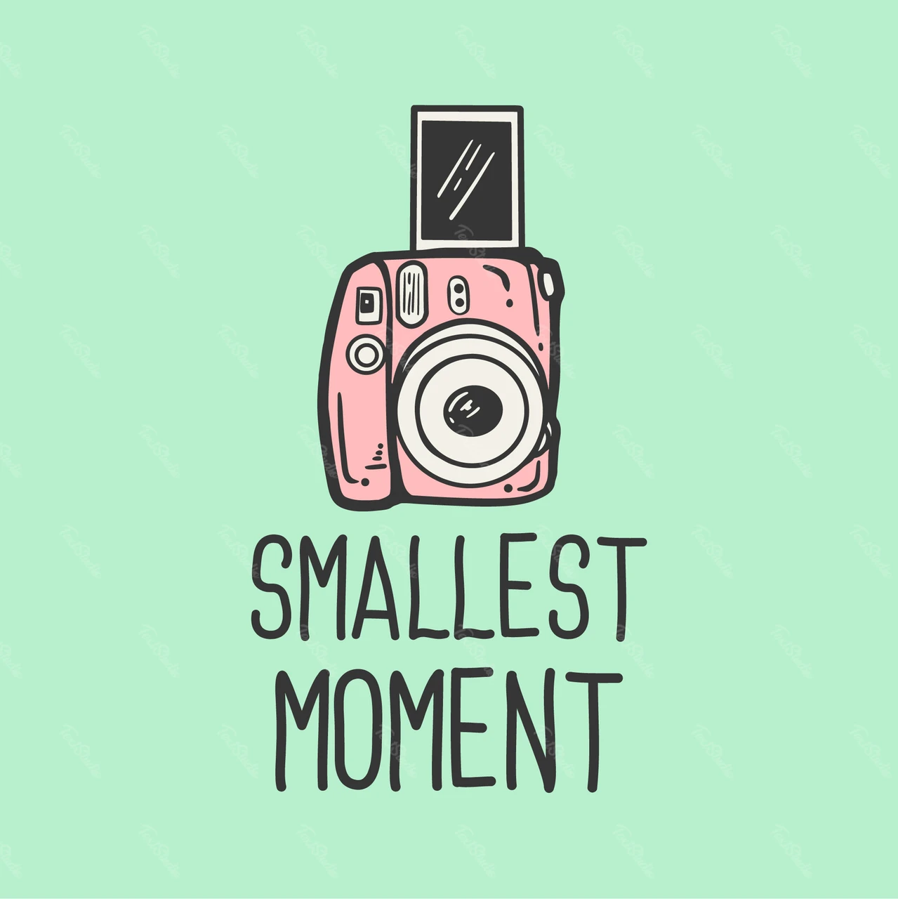 Retro camera lijn illustratie