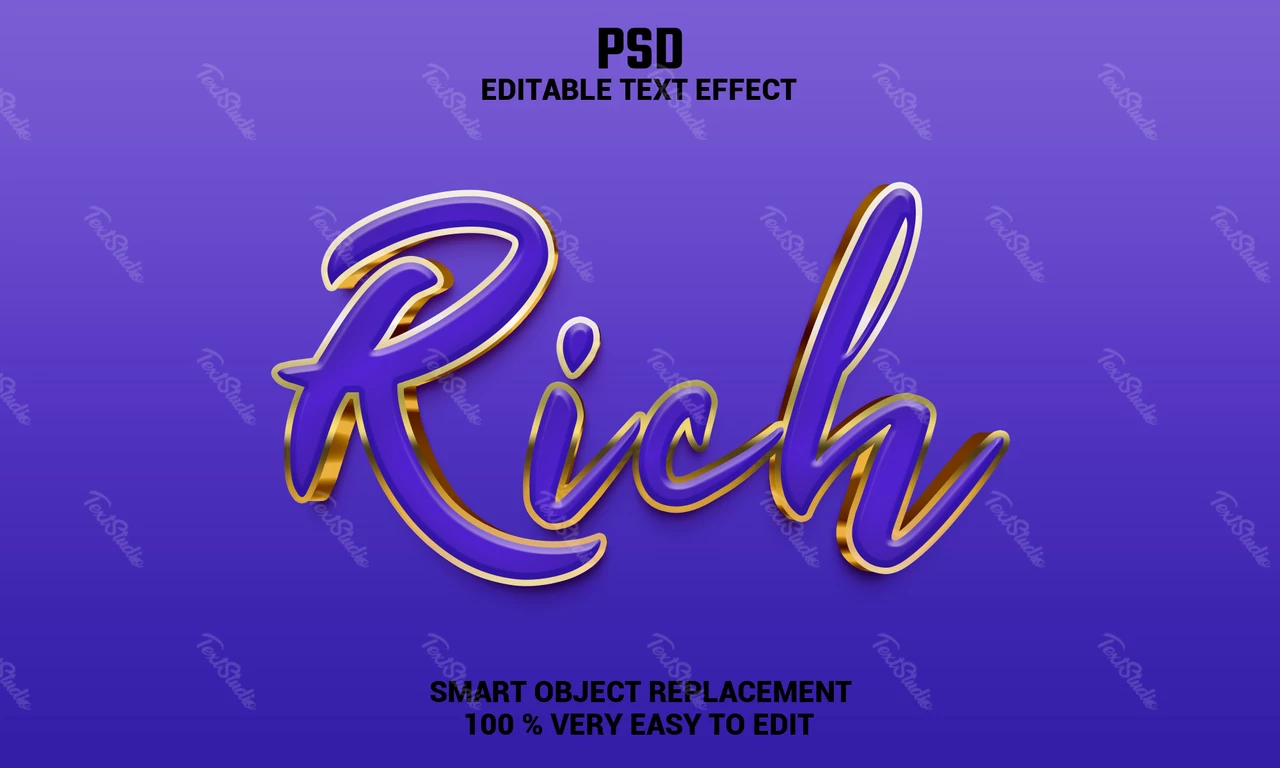 Efeito rich text