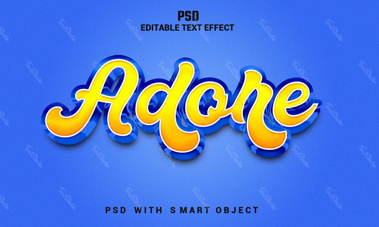 Adore Text Effect