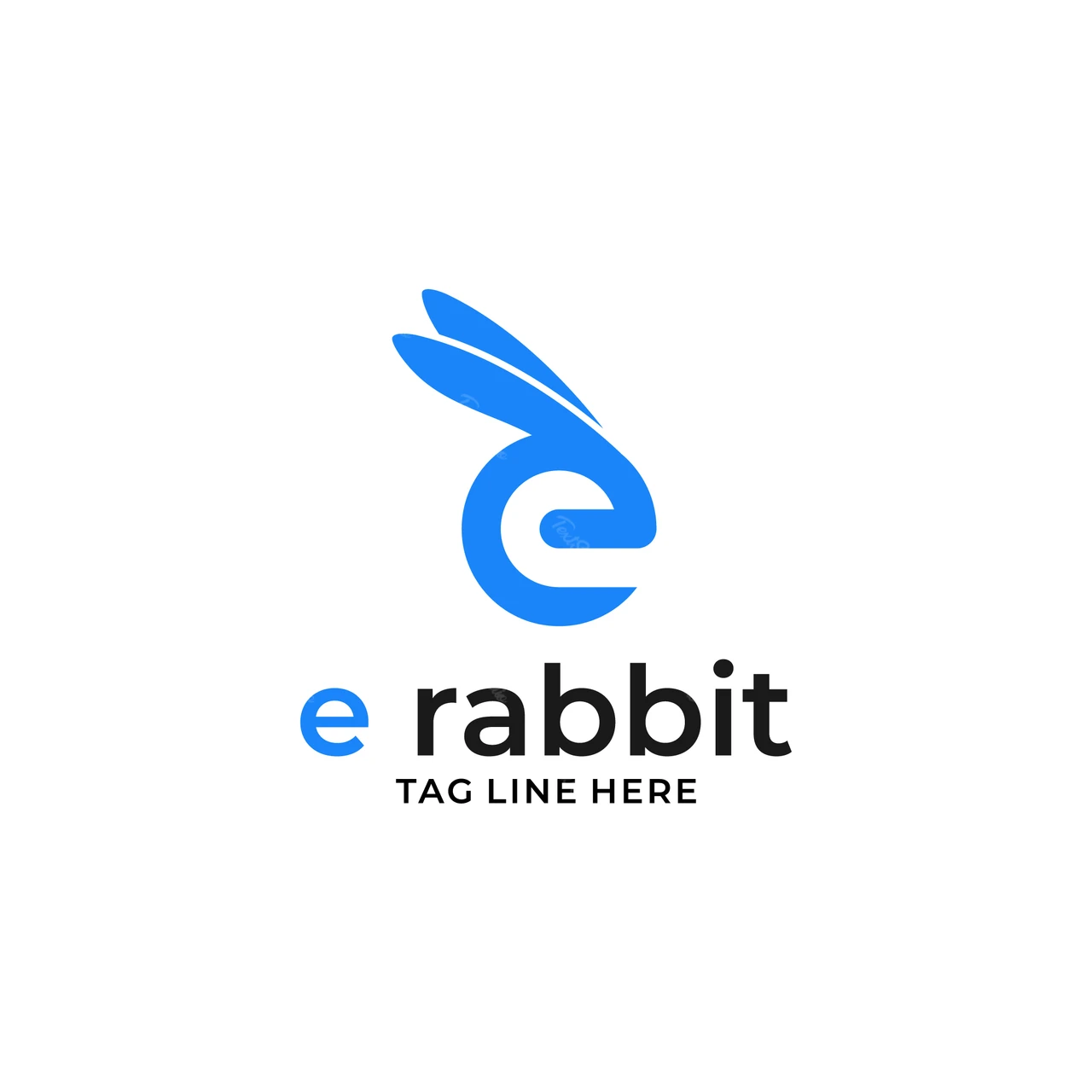 Modern Logo Design with Animal Motif