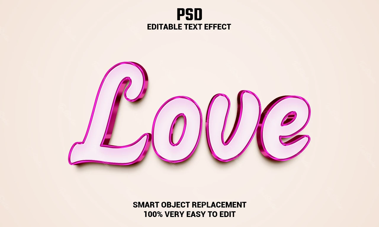 Love Text Effect