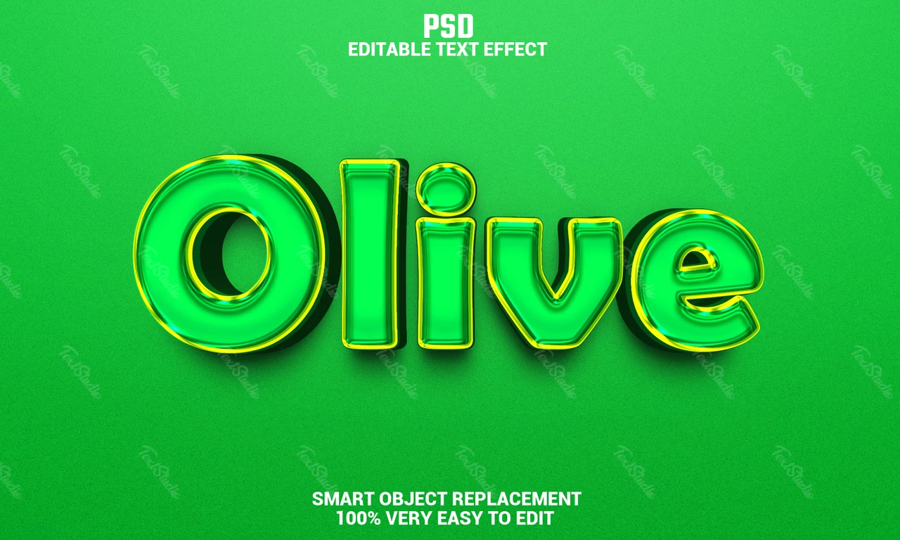 Olive Text Effect