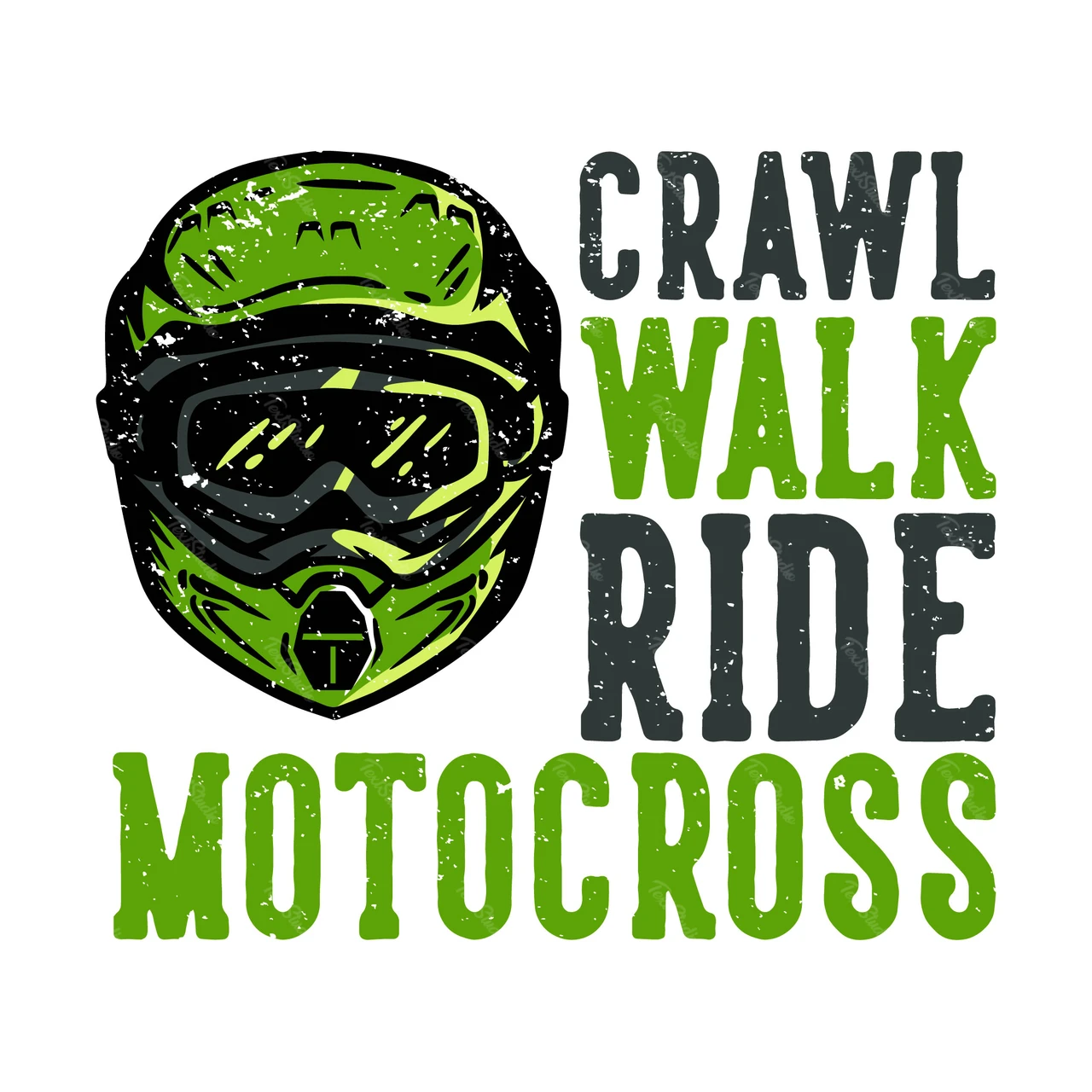 Afgebeelde motorcrosshelm
