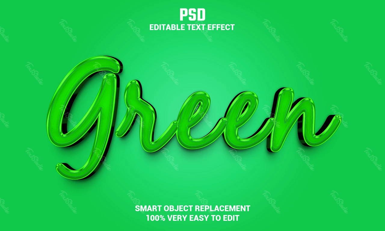 Green Text Effect
