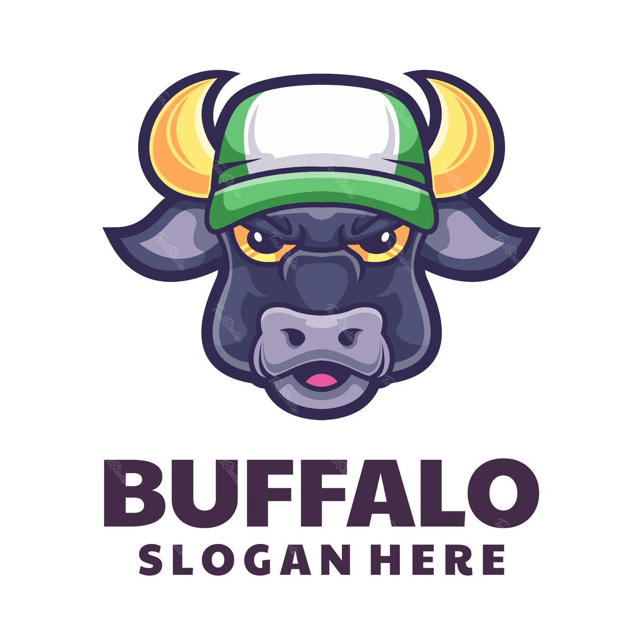 Mascot Logo Design with Cartoon Style