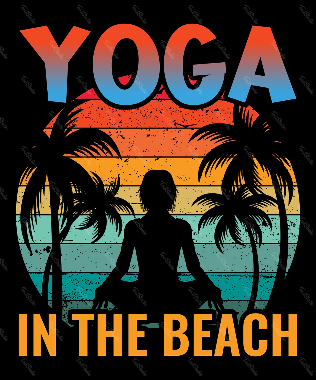 Yoga In The Beach