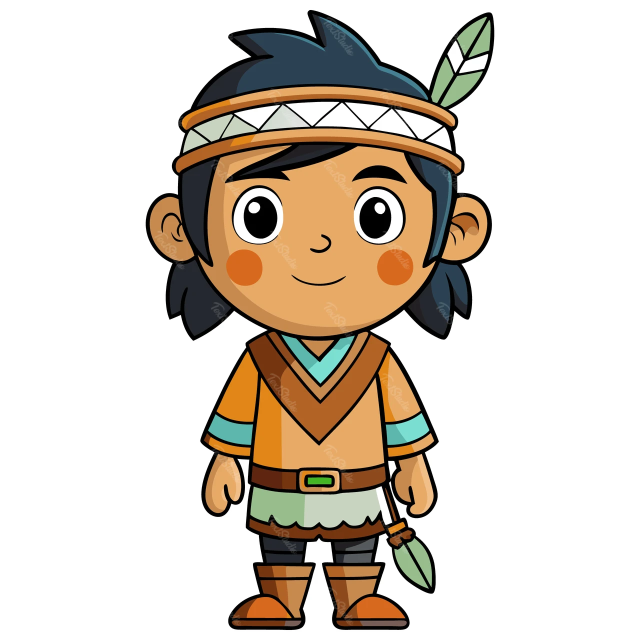Cartoon Character Illustration