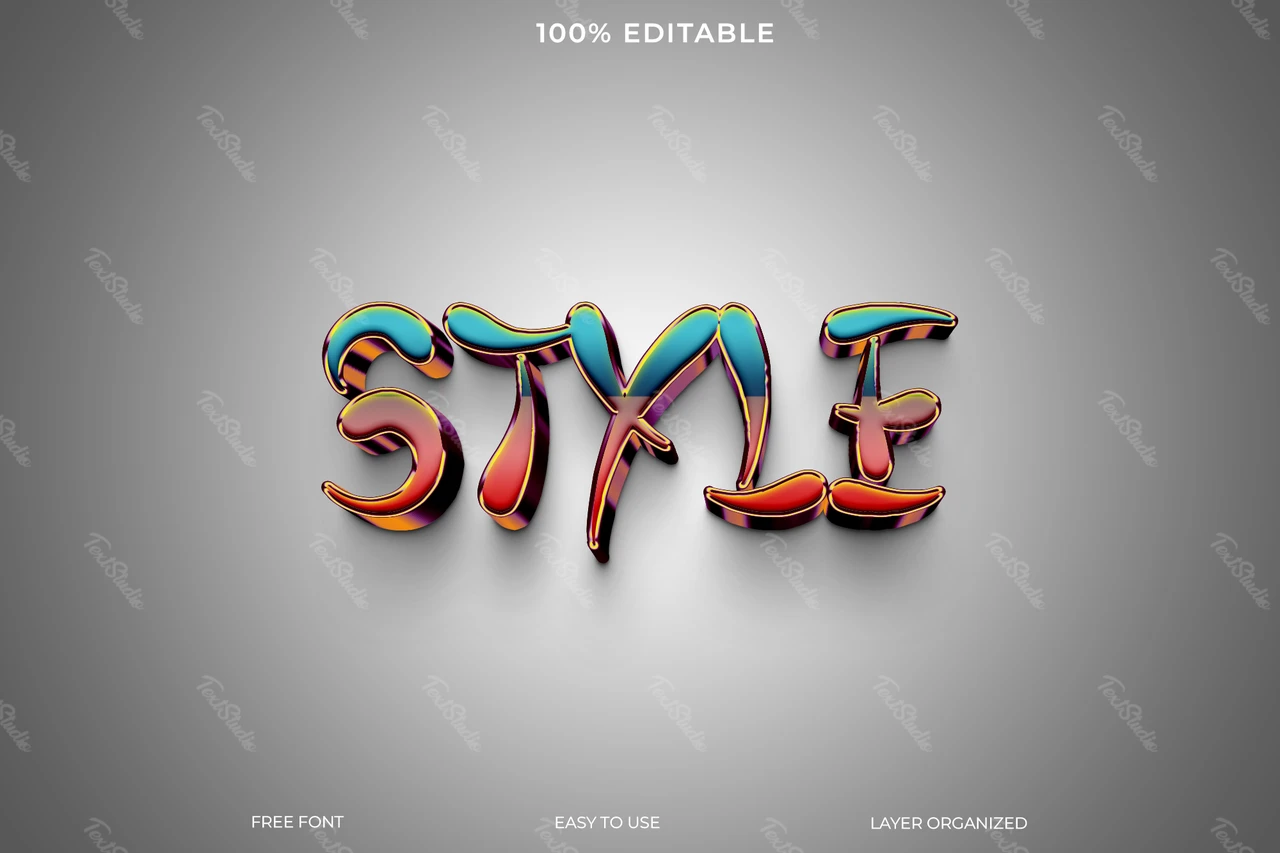 Style Text Style Effect