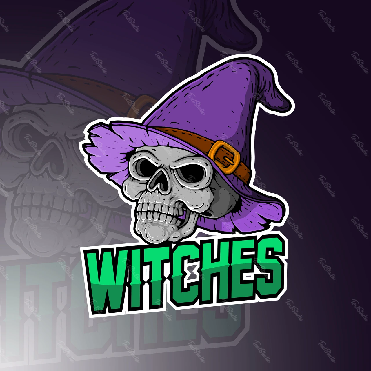 Bold Comic Style Halloween Illustration