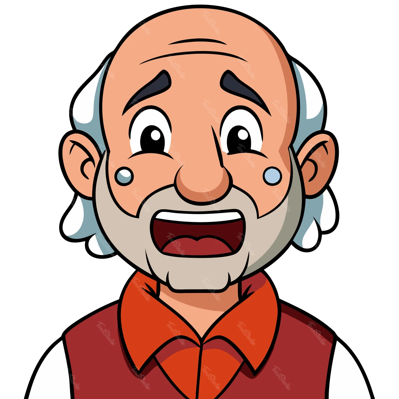 Cartoon-Charakter Illustration
