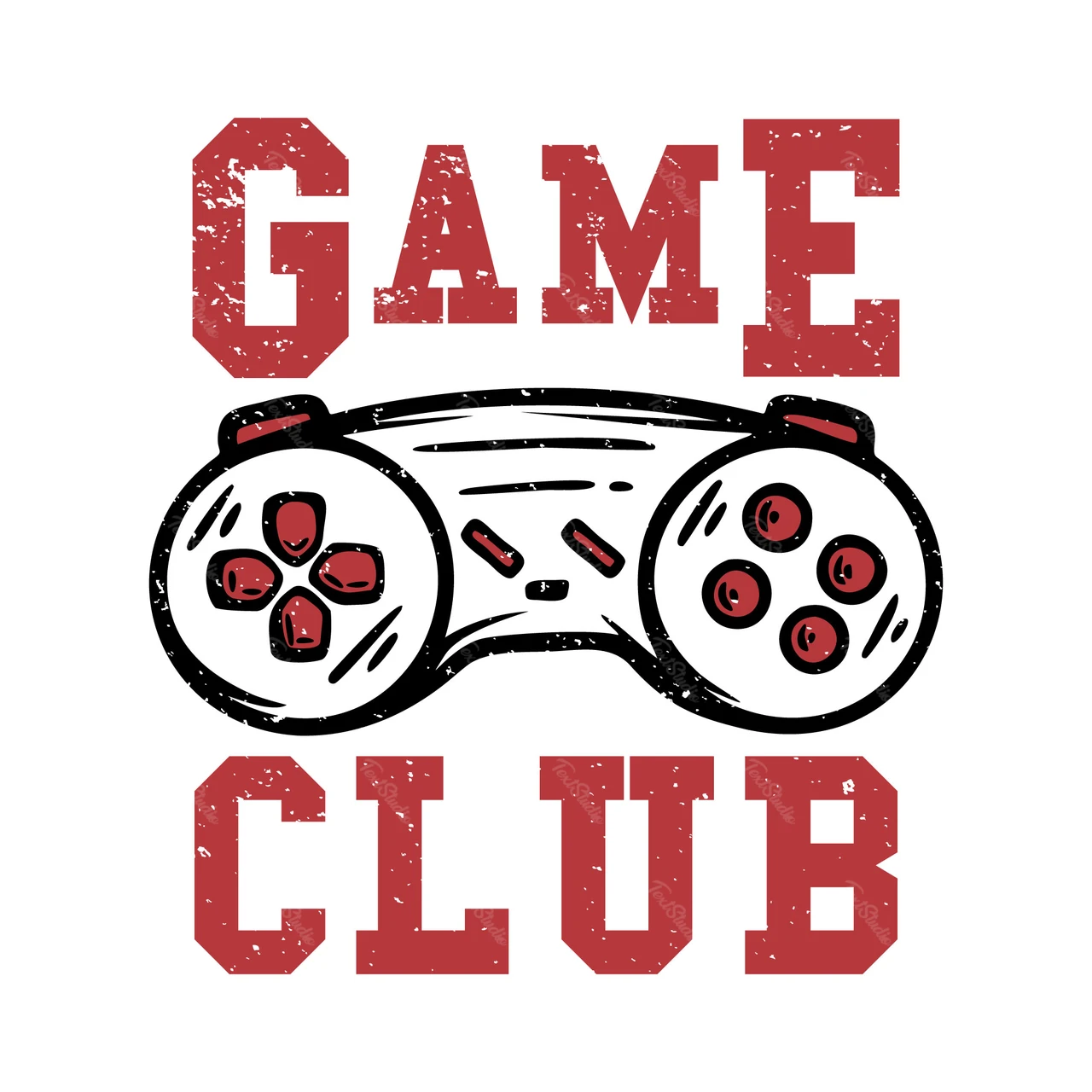 レトロゲームクラブのバッジデザイン