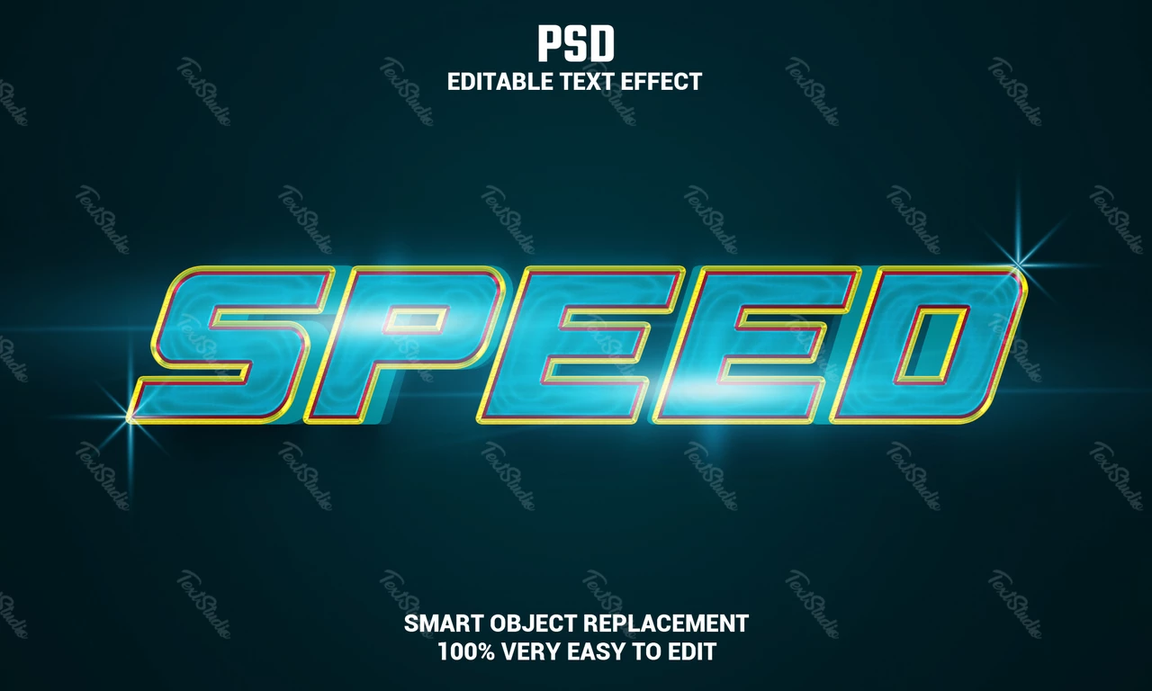 Speed Text Effect