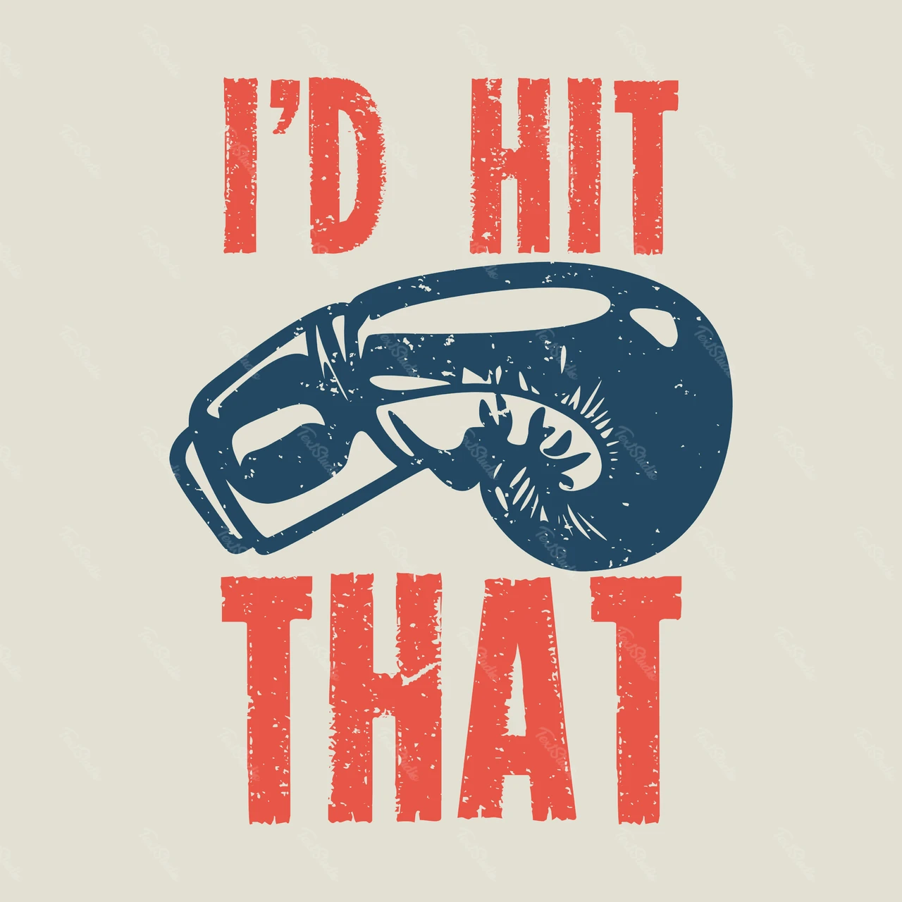 Vintage Boxing Graphic T-Shirt Design