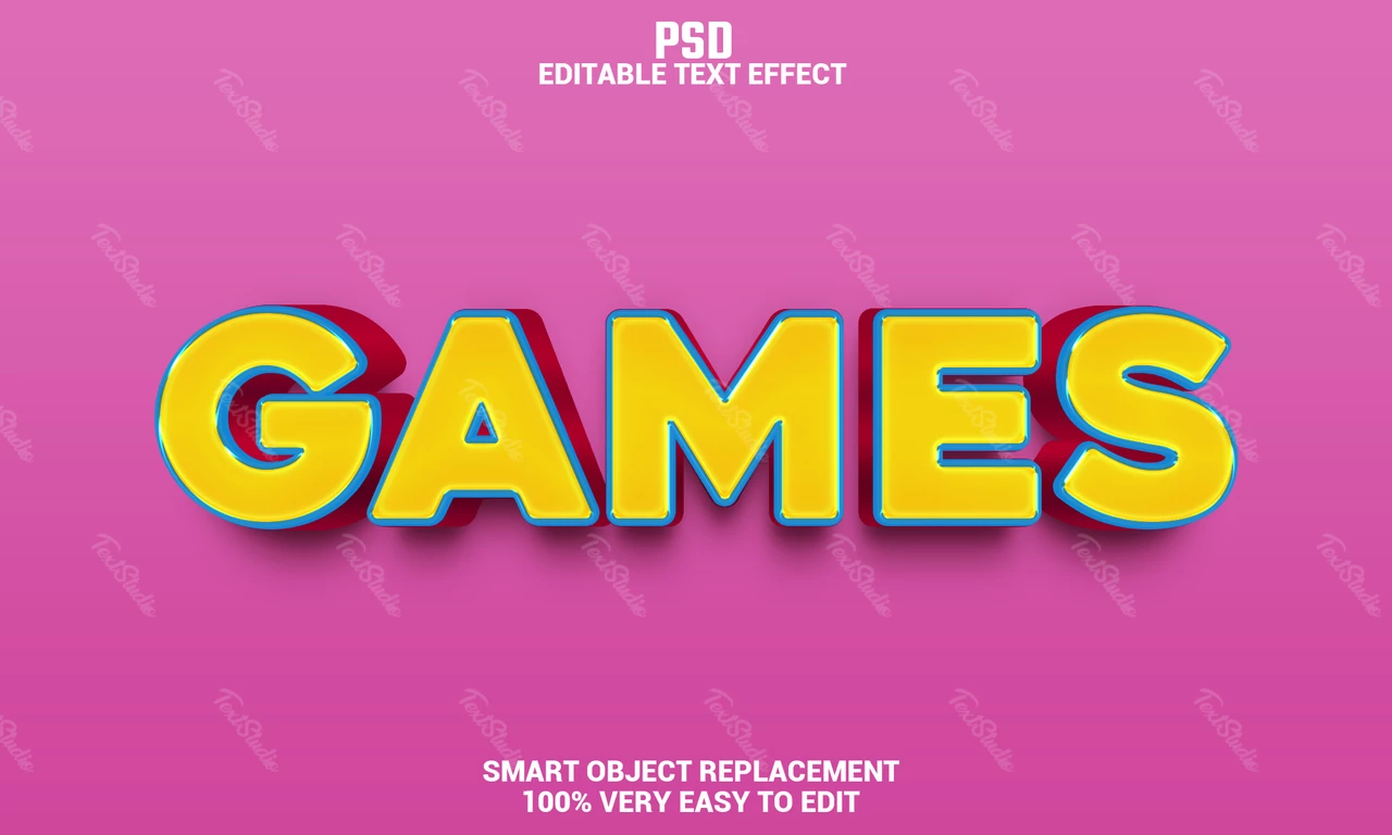 Games Text Effect