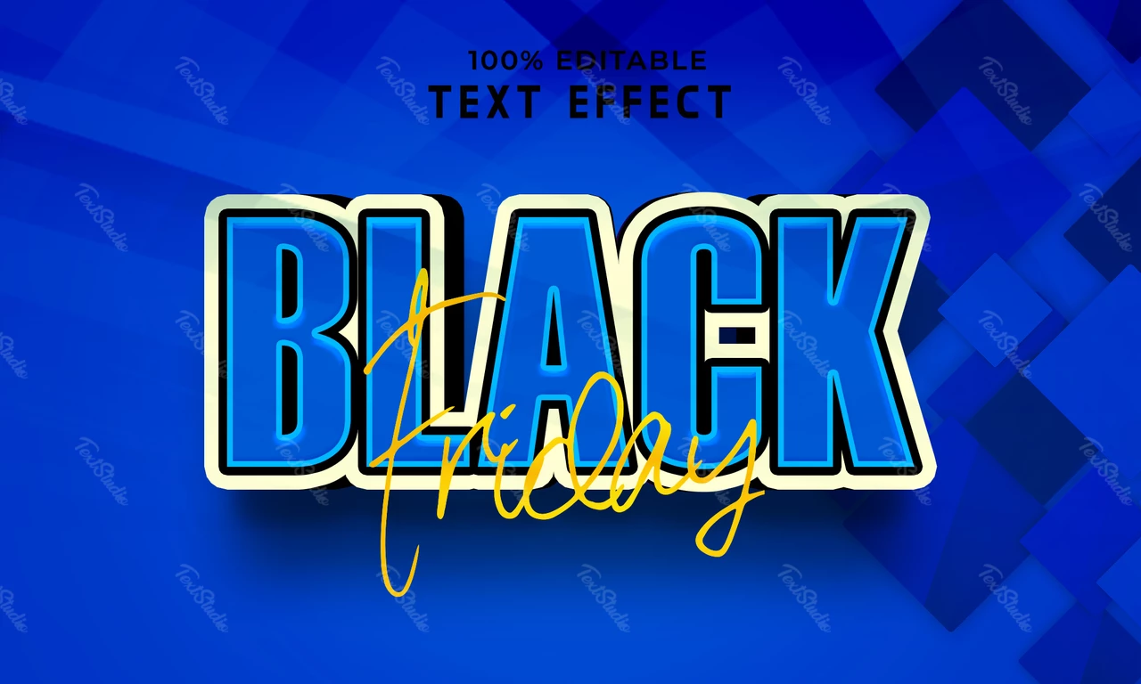Black Friday Text Effect
